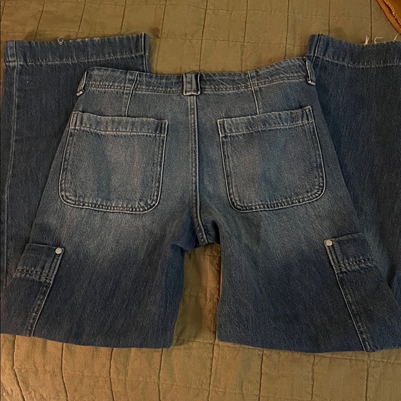 Pilcro Midrise Cargo Jeans Cabincore - Picture 7 of 7